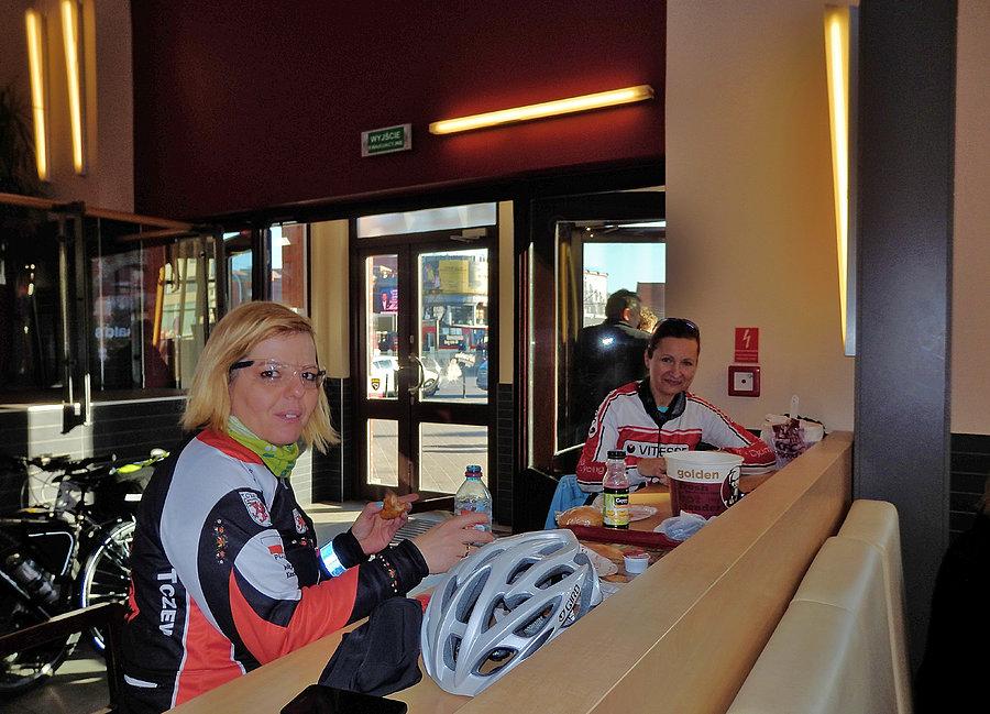 Wypad rowerowy do Gdańska - docelowe miejsce KFC. Jesteśmy w Gdańsku