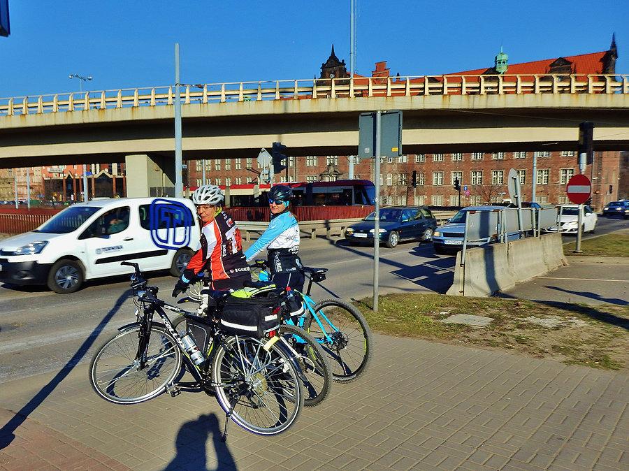 Wypad rowerowy do Gdańska - docelowe miejsce KFC. Jesteśmy w Gdańsku