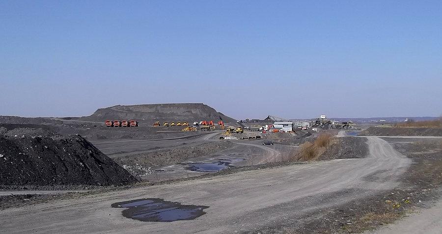 Rozbierają hałde