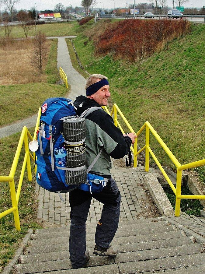 Przywitanie wiosny w deszczu i zimnie - Jantar.Spotkanie z Markiem Kamińskim
