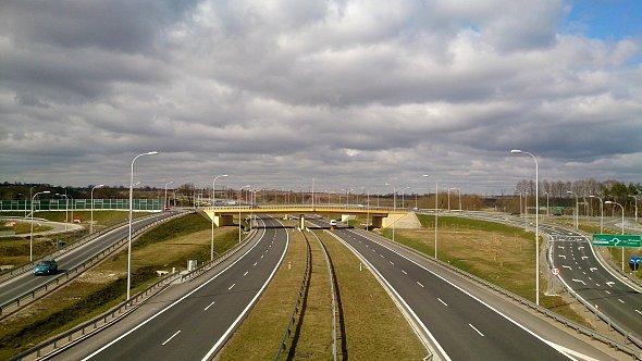 Wschodnia część obwodnicy Lublina