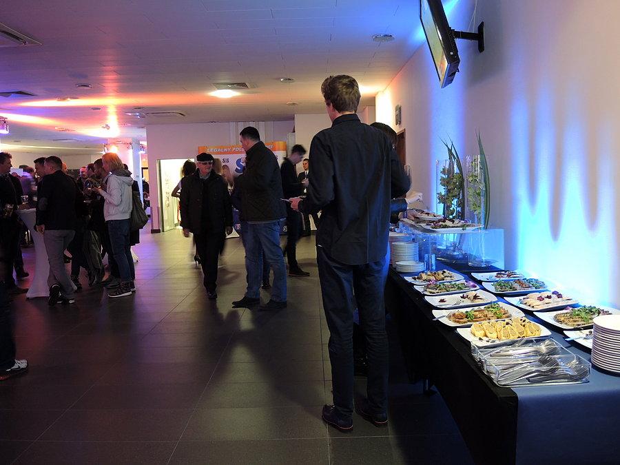 Catering przed meczem