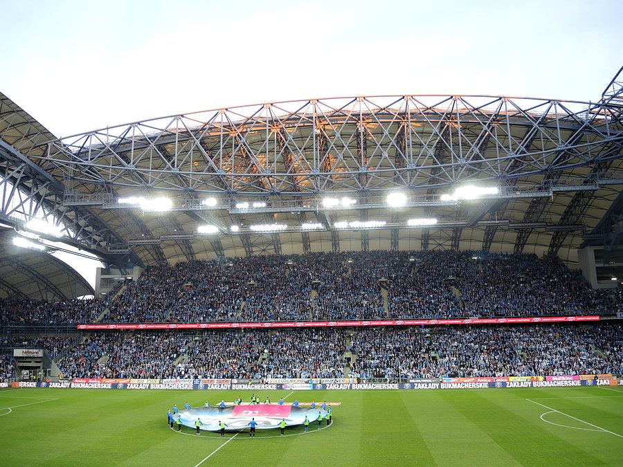 Rozpoczęcie meczu LECH - LEGIA