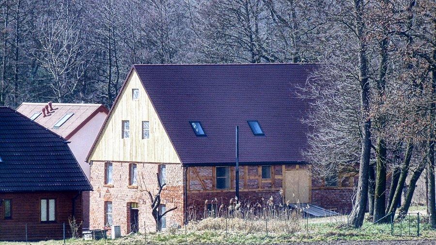 Budynek młynu wodnego w Poczerninie )stan dzisiejszy)