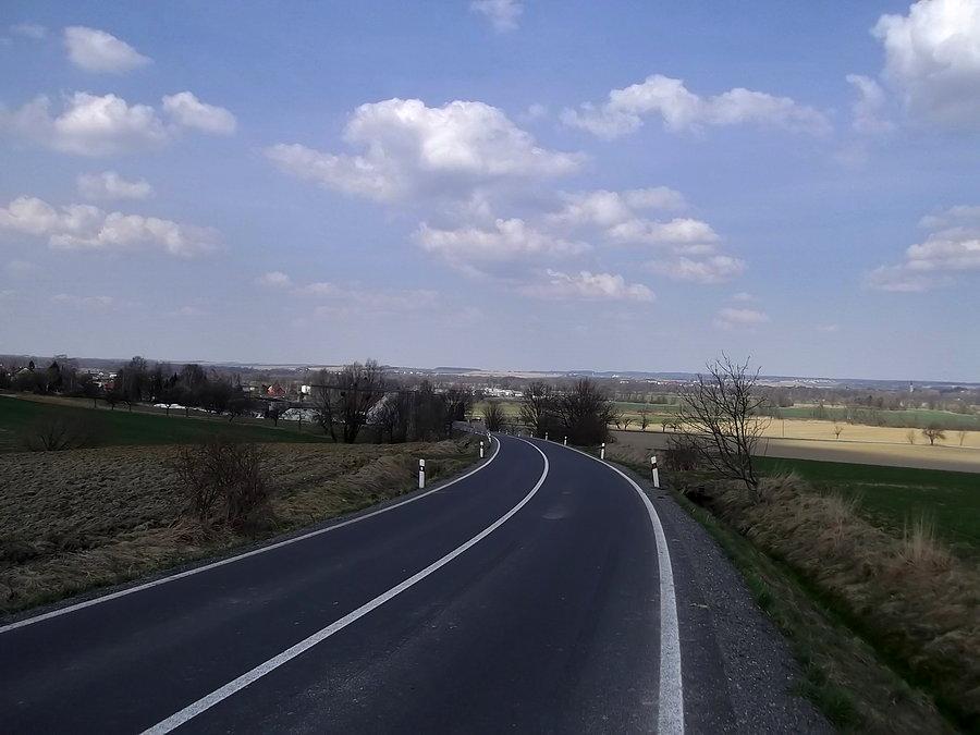 A teraz z Háj ve Slezsku znowu w górę, kierunek Dobroslavice, Dehylov