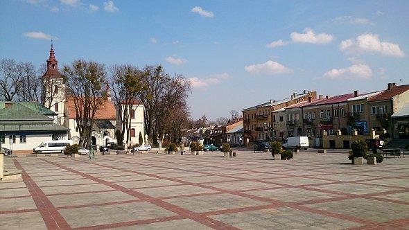 Rynek w Szczebrzeszynie
