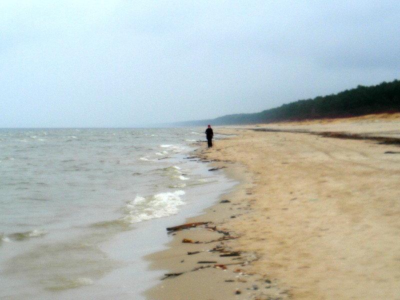 Plaża w Jantarze