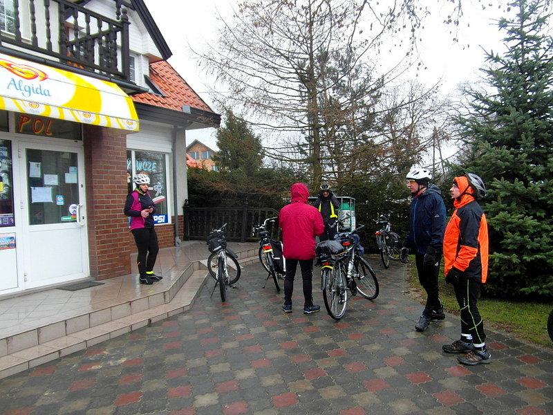 Droga powrotna- pauza w Mikoszewie