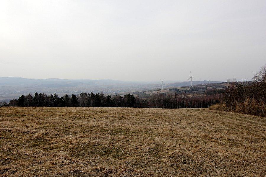 Widok z Dziadów (647 m.n.p.m)