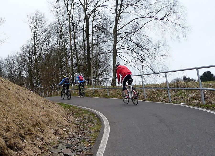 Runde W-Laaken-Schwenke-Anschlag-Wipperfürth-W - 18% podjazd