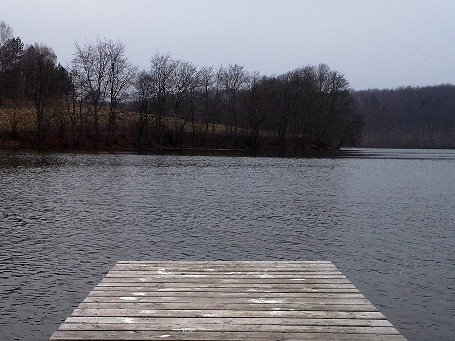 Pomost nad Jeziorem Ostrzyckim