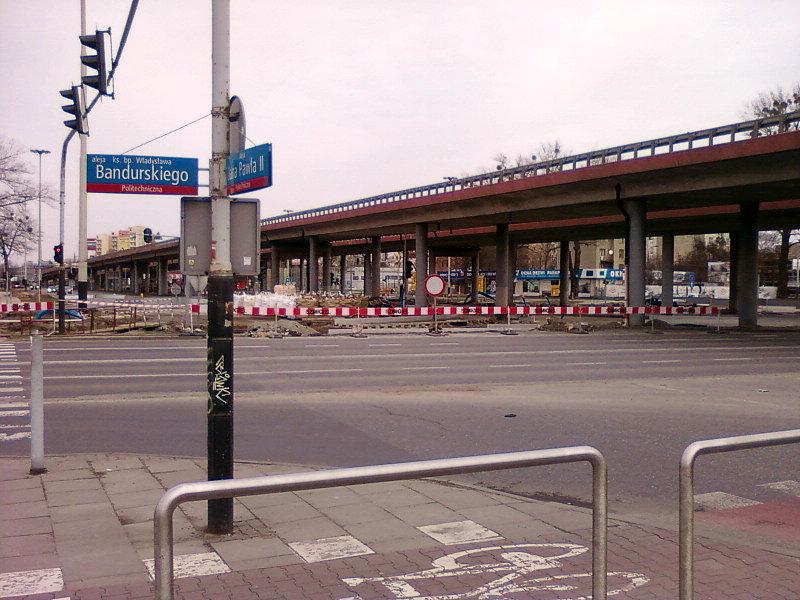 Skrzyżowanie Mockiewicza / Jana Pawła II