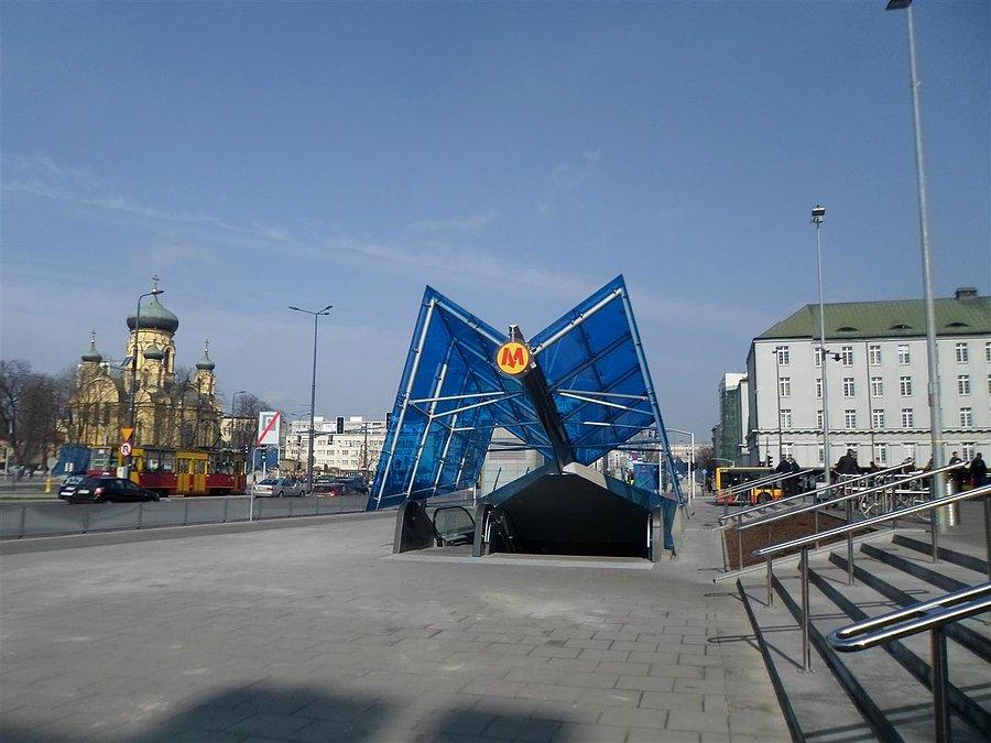 Metro przy Dworcu Wileńskim