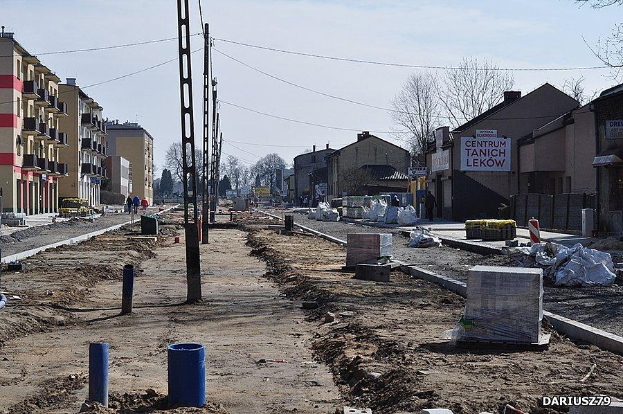 Dąbrowa Górnicza - Modernizacja alei Majakowskiego
