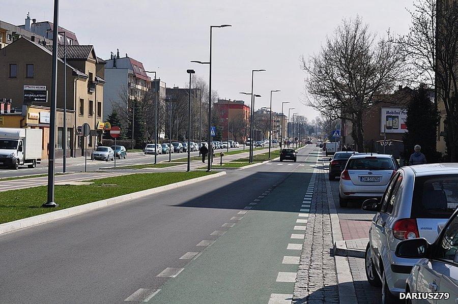 Dąbrowa Górnicza - Modernizacja alei Majakowskiego