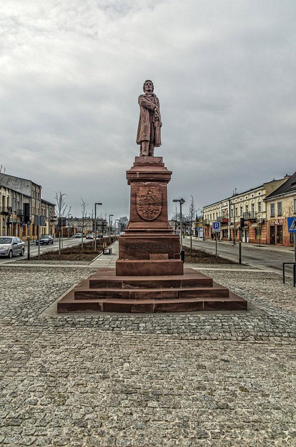 Kościuszko na placu Kościuszki :)