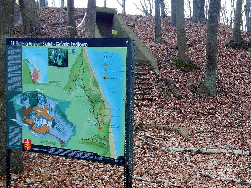 Szlakiem baterii artylerii stałej - Gdynia Redłowo