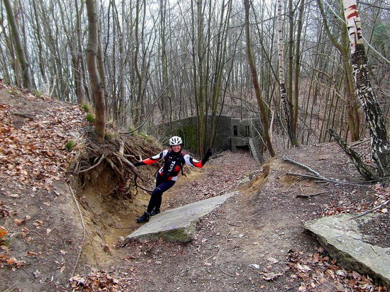 Osunięte stanowisko ogniowe nr 1- Gdynia Redłowo