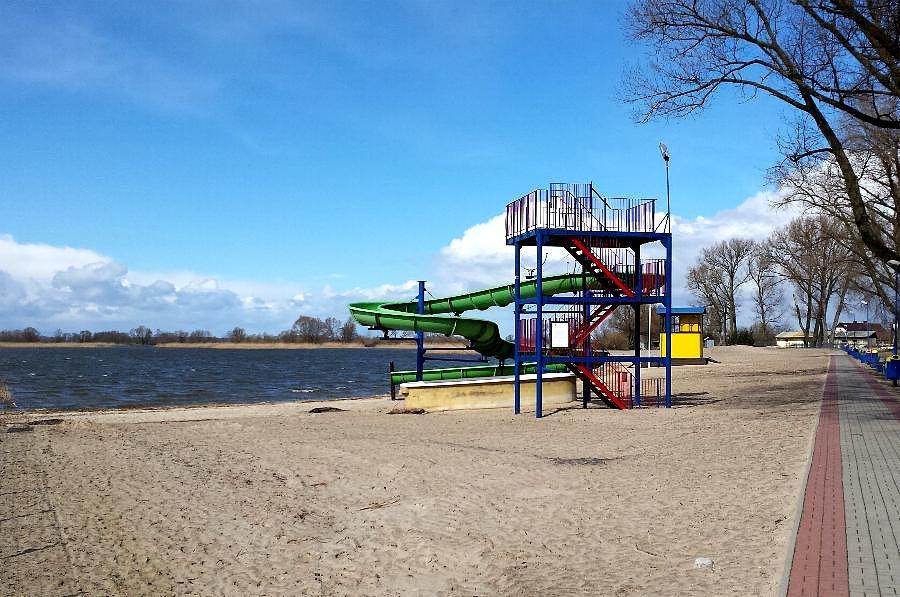Plaża w Lubczynie