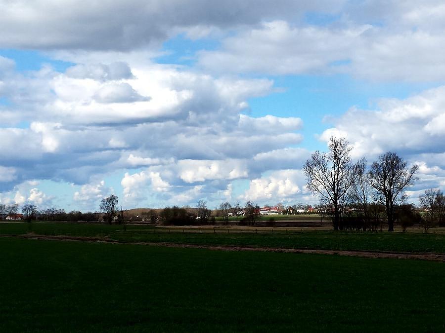 Panorama Kunowa od strony Skalina