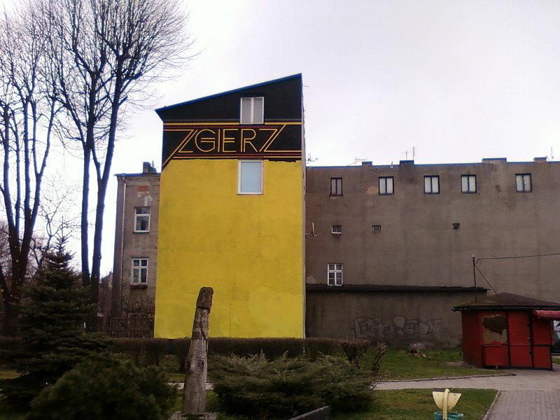 Taki sobie mural w Zgierzu