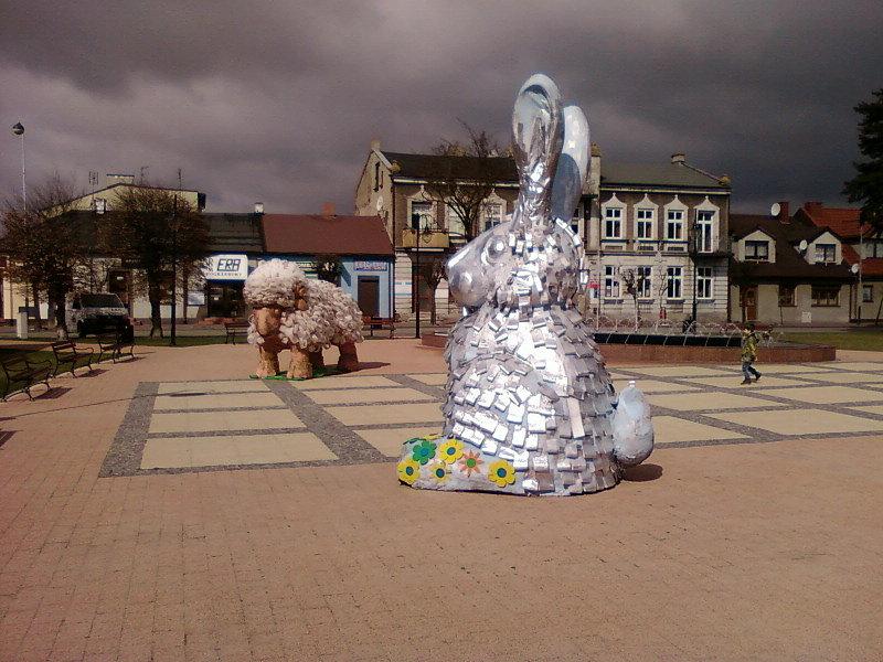 Konstantynów Łódzki - północna część rynku