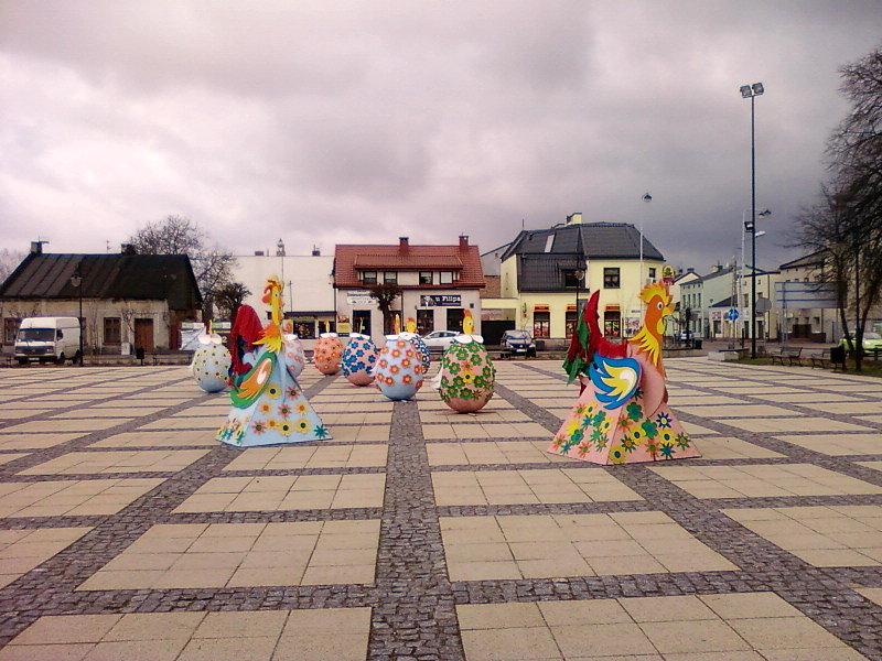 Konstantynów Łódzki - południowa część rynku
