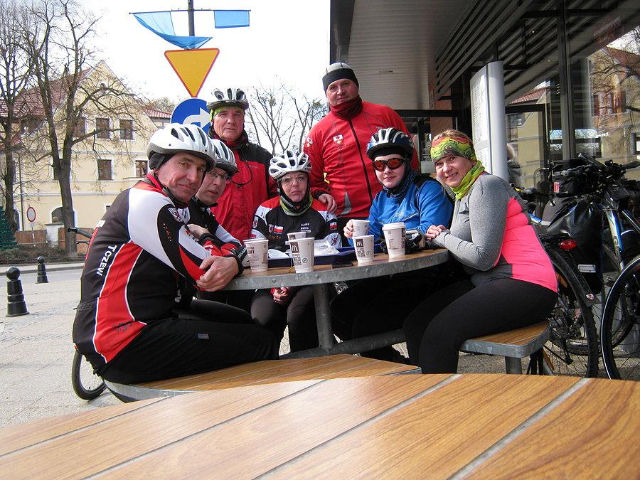 Tczewska ekipa którą odprowadziliśmy z Pati do Malborka :-)