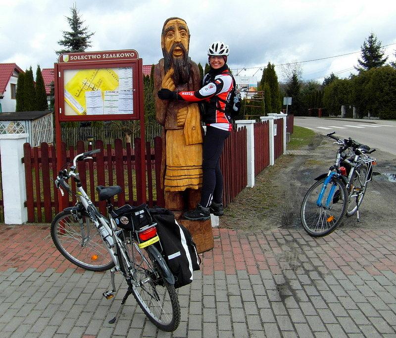 Wieś Szałkowo - nad Jeziorakiem