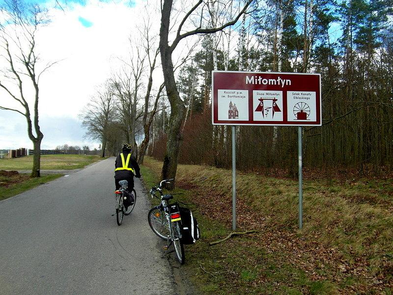 Dojeżdżamy do Miłomłyna