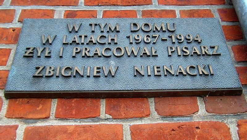 Dom w którym mieszkał pisarz Zbigniew Nowicki-Nienacki