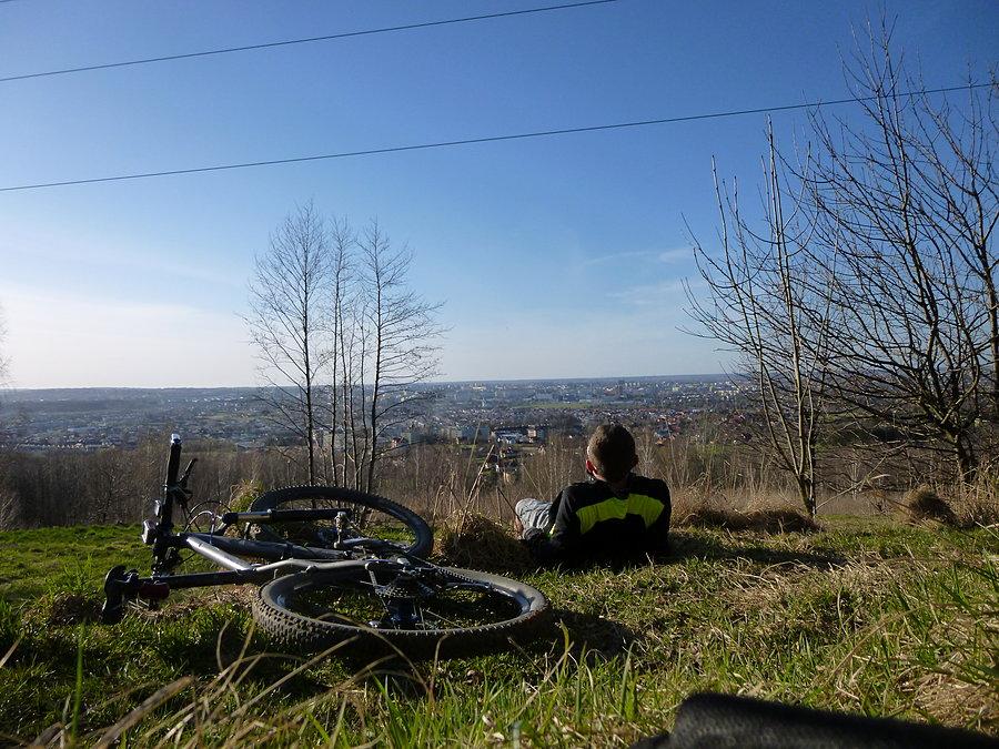 Widok na Rzeszów, czyli na serpentynce