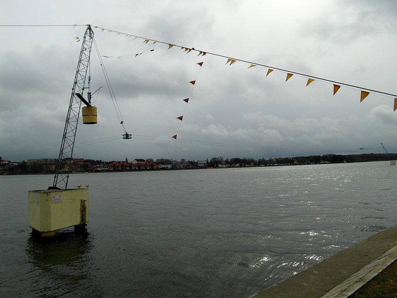 Wyciąg dla narciarzy wodnych - Jezioro Drwęckie - Ostróda