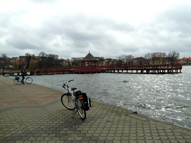 Promenada nad Jeziorem Drwęckim w Ostródzie