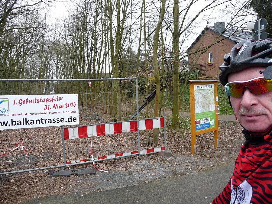 Balkanradwegiem na Leverkusen - koniec trasy