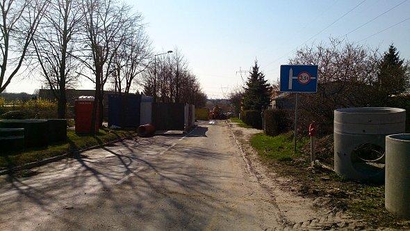Rozpierdzielona ul. Żeglarska