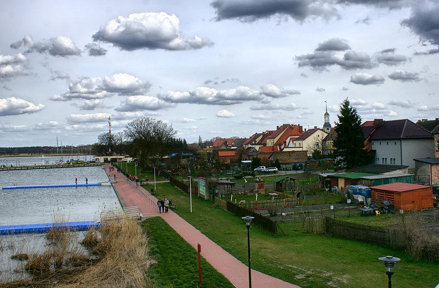 Widok na Nowe Warpno