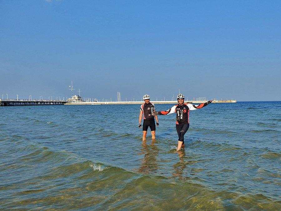 Wracamy do Tczewa. Sopot - plaża