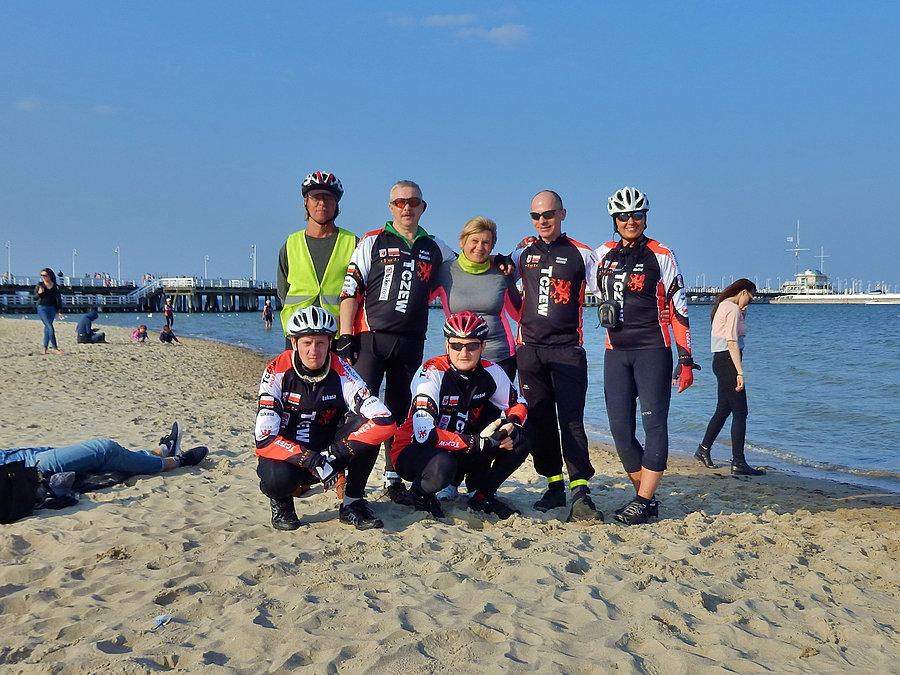 Wracamy do Tczewa. Sopot - plaża