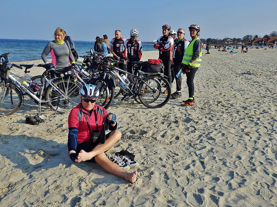 Wracamy do Tczewa. Sopot - plaża