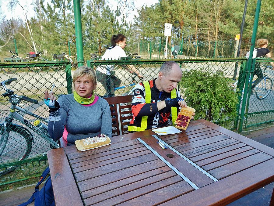 Wracamy do Tczewa. Brzeźno - nasze ulubione miejsce, na gofry
