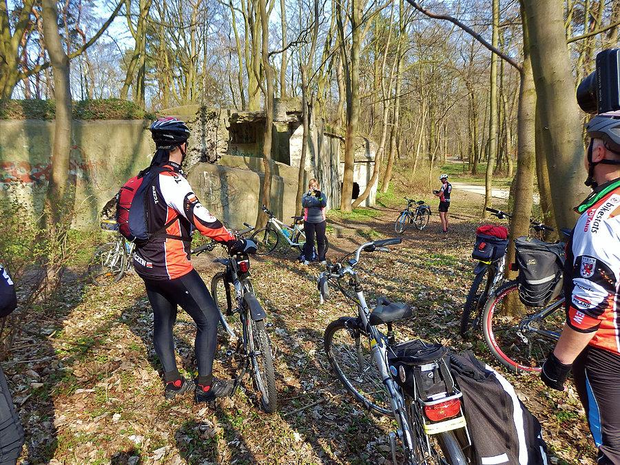 Wycieczka rowerowa do Gdańska na Bike Festiwal. Brzeźno - bunkry