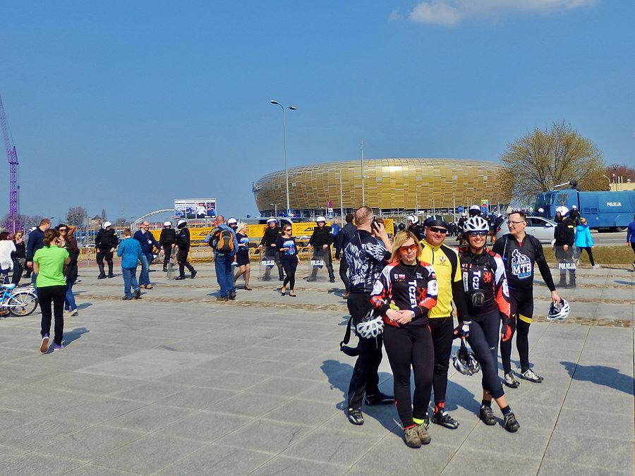 Wycieczka rowerowa do Gdańska na Bike Festiwal. Jesteśmy na miejscu docelowym