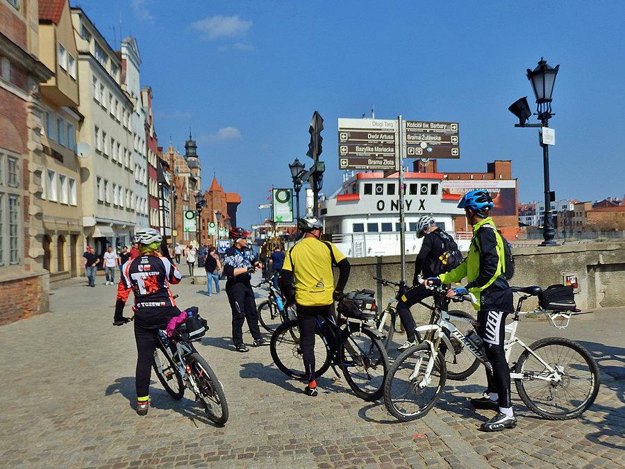 Wycieczka rowerowa do Gdańska na Bike Festiwal. Gdańsk - starówka