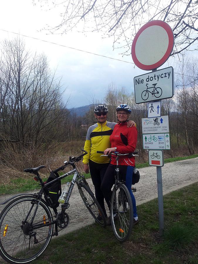 Trasa rowerowa-wiślanka,Ustroń