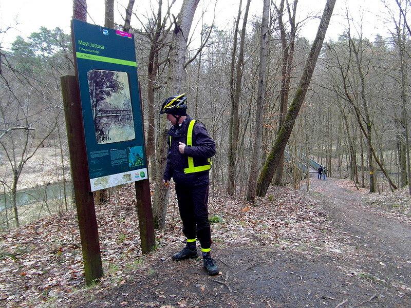 Rowerowe szaleństwo w lasku miejskim w Olsztynie