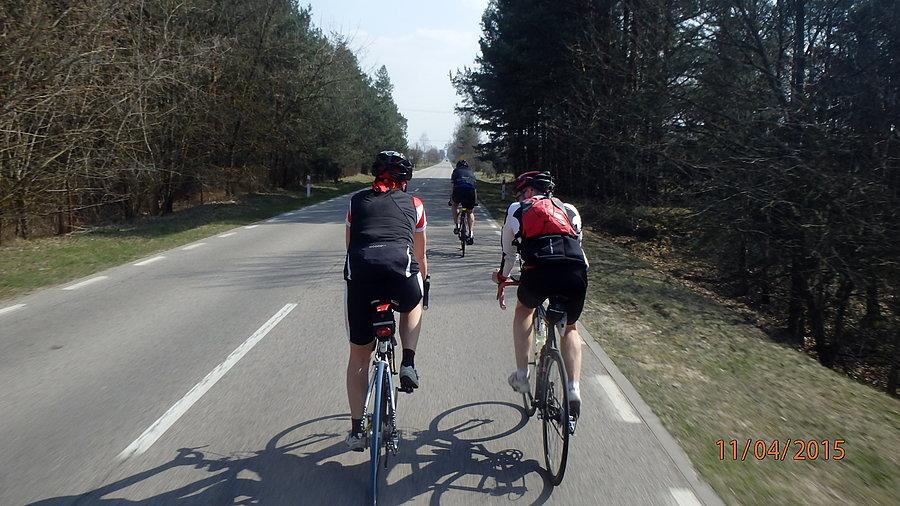 Brevet 200 km (2015). Na trasie