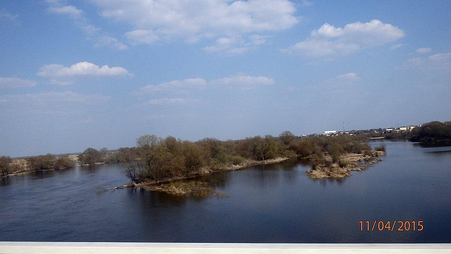 Narew w Modlinie