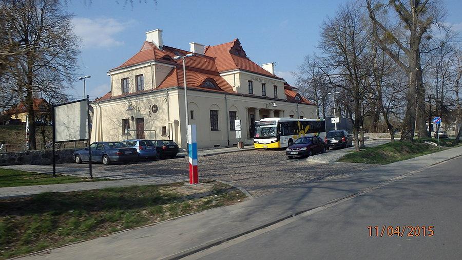 Modlin. Dworzec kolejowy