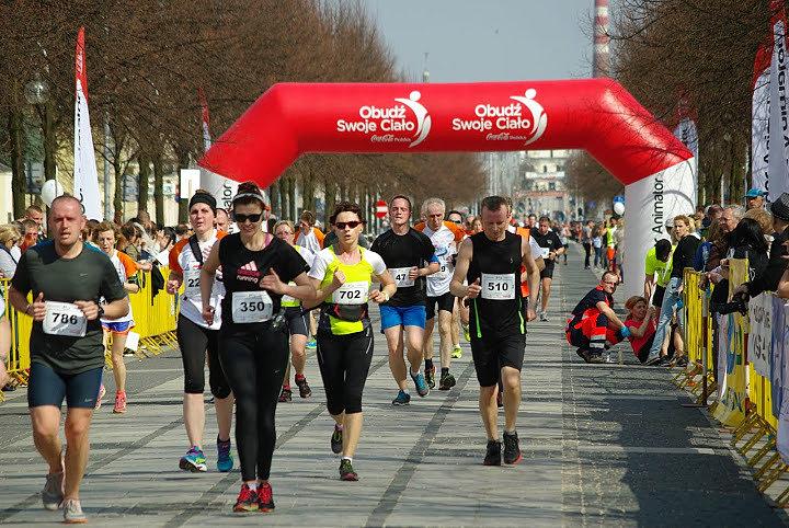 7 Bieg Częstochowski - Mój 5km - za chwilę sam wyruszę na drugie okrążenie